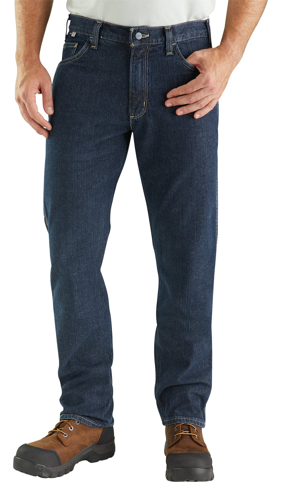 Carhartt Flame-Resistant Rugged Flex Relaxed-Fit Jeans for Men | Bass ...